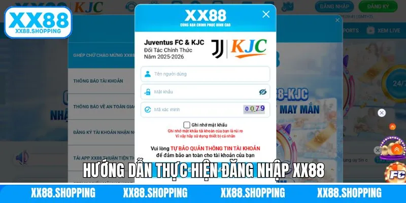 Hướng dẫn đăng nhập XX88 cực kỳ nhanh gọn và cơ bản Hướng dẫn đăng nhập XX88 cực kỳ nhanh gọn và cơ bản